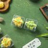 Bolsa de Embalaje para Pastel de Frijol Verde Modelo Nuevo 2026 Máquina Auto-Selladora con Cajas Mini Individuales de 50g con Charola para Pasteles de Luna Piel de Nieve