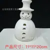 Boneco de Neve de Terracota Transfronteiriço Boneco de Neve de Natal Enfeite de Natal de Resina Boneco de Neve Vintage