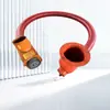 Manguera de polvo de plástico de 11 m alimentador de accionamiento único alimentador de partículas de plástico transportador de tornillo industrial máquina de succión de arena
