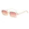 Nuevas Gafas de Sol de Moda Transfronterizas Europeas y Americanas de Montura Pequeña Retro Sencillas Ins Tendencia para Mujer Color Gelatina Gafas para Hombre