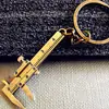 Llavero Llavero Colgante de Llave Calibrador Vernier Llavero Llavero Creativo Lindo Pareja