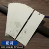 Marcadores de Libro Antiguos en Blanco Teñidos con Cera, Papel para Caligrafía y Pintura, Caligrafía Manuscrita Estilo Chino, Marcadores de Libro Culturales y Creativos, Regalos de Graduación, Venta al por Mayor