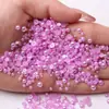 1,5mm1000 cor AB cor de doce pérola semicírculo unha pintada telefone diy material de beleza
