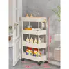 Prateleira de banheiro, armário de armazenamento para espaços estreitos, carrinho de chão ultra-fino para frestas atrás da porta do banheiro, prateleira de parede para cozinha