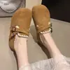 Zapatos Birkenstock Retro de Suela Gruesa de Cobertura Total para Mujer, Nuevo Modelo Primavera y Otoño 2026, Zapatos Birkenstock Slip-On para Aumentar la Altura para Combinar con Faldas