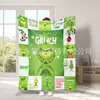 Manta para siesta Grinch de Navidad al por mayor manta de comercio exterior manta de sofá manta para siesta al por mayor