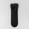 Verano nuevo calcetines finos de encaje hasta la pantorrilla lazo blanco y negro transpirables calcetines de tubo para niñas calcetines para niños
