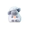 Oveja Pequeña Flotada Muñeca Miniatura Linda, Adorable Adorno de Mini Coche, Consola Central, Pantalla de Computadora, Decoración de Escritorio, Juguete