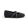 Estilo Celebridad de Internet Aumentadores de Altura 4cm~ Nuevo Otoño e Invierno Estilo Hada Francesa Camelia Aumentador de Altura Interior Zapatos Mary Jane con Forro de Felpa para Mujer
