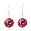 Suministro Transfronterizo de Accesorios del Mundial, Aretes de 16 Equipos de la NFL National Football League, Mercancía de Moda Europea y Americana para Aficionados