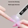 Nueva Pantalla LED Portátil para Uñas Secado Rápido Lámpara Pequeña Portátil para Uñas Pantalla Luz Portátil para Arte de Uñas