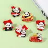 Broche del Día Nacional Tema Patriótico Insignia de Panda Accesorio para Mochila Hebilla Decoración para Estuche de Lápices de Estudiante Aleación de Esmalte Imitación Esmalte