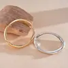 Pulsera Ovalada Fotosensible Metálica Transfronteriza Europea y Americana, Moderna y Elegante, Pulsera Única con un Toque de Lujo, Joyería de Nicho para Mujeres