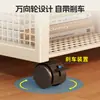 Estante de almacenamiento debajo del escritorio, carrito de almacenamiento móvil para dormitorio, estante de almacenamiento de libros y bolsas de varios niveles de pie para estudiantes y uso doméstico