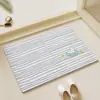 Tapete de chão de diatomita de dopamina transfronteiriço, tapete de banheiro, tapete antiderrapante, tapete para pés absorvente de água e secagem rápida, capacho, dropshipping