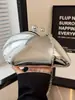 Bolso Cruzado de Hombro Único con Textura Nueva 2025 Bolso de Noche de Moda Europeo y Americano Bolso de Cadena con Forma de Mango Acrílico
