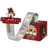 Decoración Sorpresa para Fiesta Temática Navideña Caja para Sorteo de Efectivo Atrezo para Decoración de Ambiente Navideño Caja de Regalo
