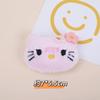 Broche de animal pequeño peludo, accesorios de muñeca de oso, juguete de peluche, accesorios para el cabello DIY, accesorios de hellokitty