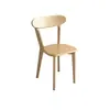 Silla de Comedor de Madera Maciza Silla con Respaldo Nórdico Silla Moderna para Mesa de Comedor del Hogar Taburete Minimalista para Restaurante Silla Louis para Comer