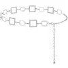 Corrente de Cintura de Metal para Mulheres, Acessório de Verão de Alta Qualidade para Vestidos, Cinto Decorativo Tendência Estilo Ins para Ternos, Corrente Fashion