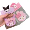 Adesivos de Cabelo Desenho Animado de Gatinho e Cachorrinho em Tecido Coreano, Modernos, Simples e Doces Adesivos para Franja, Acessórios de Cabelo de Alta Qualidade, Fofos e Versáteis