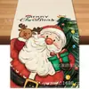 Caminho de Mesa de Linho Natalino Mais Vendido da Amazon Cross-Border Padrão Papai Noel Padrão Exquisito Têxteis Criativos para Casa