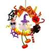 Linterna de Calabaza de Halloween Guirnalda Luminosa Decoración Colgante de Puerta Decoración de Tienda Accesorios Decoración de Ambiente de Fiesta Colgante
