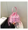 Bolso Cubo Transfronterizo Bolso Casual 2026 Nuevo de Moda Texturizado Verano Bolso de Hombro Cruzado Bolso de Mano Versátil para Mujer
