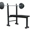 Equipo de Fitness para el Hogar, Banco Simple de Levantamiento de Pesas para el Hogar, Rack para Press de Banca, Rack para Mancuernas, Banco Plano para Press de Banca, Banco para Mancuernas