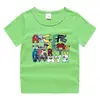 2026 Ropa Nueva para Niños Camiseta de Manga Corta de Verano para Niños y Niñas Camiseta Base de Algodón Camiseta de Media Manga para Bebé Top para Niños
