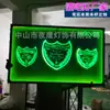 Letrero de mano luminoso feliz cumpleaños Pantalla LED Letrero de valla Letrero de letra Bar KTV Atrezzo de ambiente Personalización