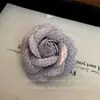 Nova Coleção Primavera e Verão Joia Broche Flor Camélia Estilo Pequeno Fragrante de Alta Qualidade