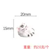Accesorios para escenas de microlandscape: Gato durmiendo en agujero de árbol simulado, decoración de micro paisajismo con planta suculenta, accesorios de resina de pegamento de crema DIY