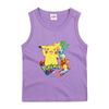 Chalecos para Niños, Ropa de Verano para Niños, Nuevas Camisetas sin Mangas, Camisetas Base Delgadas para Niñas, Ropa de Algodón Puro, Venta al por Mayor Transfronteriza de Moda
