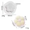 Molde DIY Squishy Serie de Tejido de Invierno Pato Acostado Squishy Cachorro Lindo Animal Molde de Silicona
