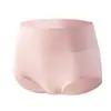 Ropa interior de algodón antibacteriana para mujeres de mediana edad y mayores, cintura media-alta, talla grande, para mujeres de talla grande, calzones de alta calidad