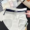 9360 hermosa colisión juventud costura cintura ropa interior de mujer clase a algodón algodón entrepierna extendida pantalón completo 10A niñas BM