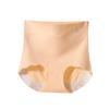 7A Bacteriostático Hip Calças Dupla Face Free-cut Shorts de Seda Feminino Cintura Alta Barriga Calças Modelagem Base Cuecas