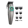 Nuevo Modelo Eléctrico Cortapelos 2026 para Barberías, Recortador de Cabello con Pantalla Digital y Cuchilla de Cerámica