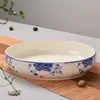 Maceta hidropónica de cobre extra grande para flores, cuenco con hoja de loto, flor de loto, maceta especial, hada del agua, cerámica, diámetro grande, bambú rico, cuenco redondo