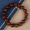 Auténticas Pulseras de Sándalo Dorado, Adornos Culturales de Sándalo, Cuentas de Oración, Joyería de Estilo Étnico, Pulseras, Cuentas Sueltas de Madera, Accesorios al por Mayor