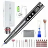 Polidor de Unhas, Conjunto de Ferramentas para Remoção de Esmalte e Manicure, Polidor de Unhas Recarregável Portátil, Lixador de Unhas Elétrico