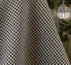 Fornecimento spot de tecido para vestido de terno xadrez estilo britânico, tecido xadrez casual, terno de moda boutique