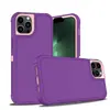 Para iPhone 14 Plus 6.7 Venta Directa Transfronteriza Funda para Teléfono Móvil Anticaídas Integral Tres en Uno Europeo y Americano