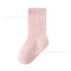 Calcetines de Bebé para Primavera y Otoño, Calcetines de Hilo de Colores, Calcetines Largos, Sin Costuras, Libres de Piernas, Calcetines de Media Pantorrilla para Bebés Niños y Niñas Recién Nacidos