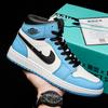 Zapatos de Baloncesto de Caña Alta para Hombre AJ Air Force One Pareja Zapatos Casuales de Tablero Primavera y Otoño Estudiantes de Secundaria Adolescentes Zapatilla de Moda