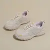 Ins estilo coreano zapatos nuevos para papá mujer 2026 otoño estudiante running deportes casual suela gruesa aumento de altura estilo callejero C9003
