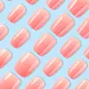 30 Paquetes Parche para Uñas Degradado Rosa Parche para Uñas de Uso Corto Parche para Uñas de Sentido Avanzado Parche para Uñas Transfronterizo Portátil