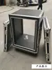 Nuevo Gabinete de Accesorios para Flight Case Placa en U Pequeña de un Solo Lado Ranura de Agujero Cuadrado 8U10U12U14U16U Placa en U de Fijación para Amplificador