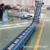 Cinta transportadora de malla Cinta transportadora inclinada Línea de producción de cinta transportadora Línea de ensamblaje de cinta transportadora